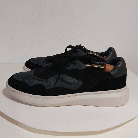 Greats Brooklyn Men's The Wythe NERO Nylon Lace Up Casual Sneaker Shoes size 12 - Picture 6 of 16